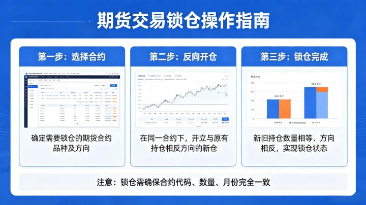 期货交易怎么锁仓 2026 操作步骤与注意事项