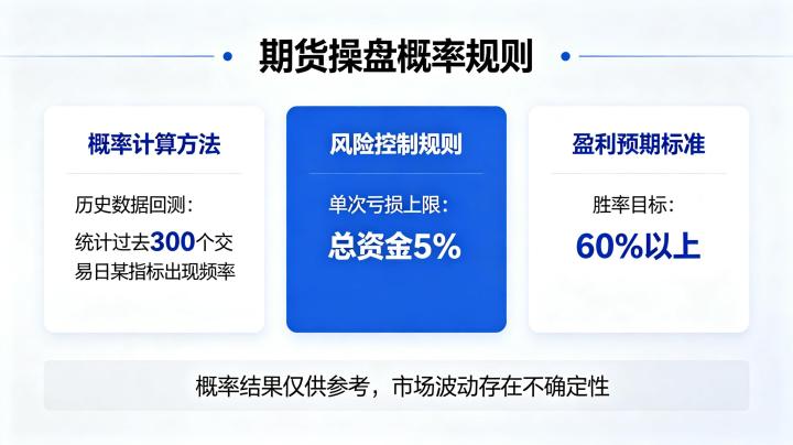 期货操盘概率规则 2026 核心盈利法则