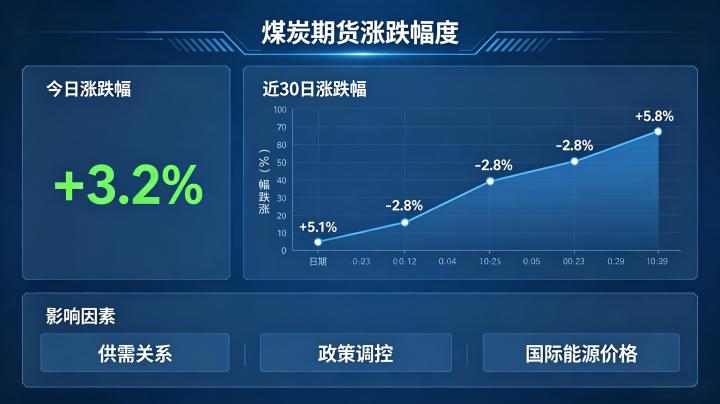 煤炭期货涨跌幅度 2026 年计算规则与影响因素