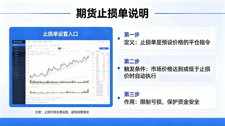 期货止损单是怎么意思 2026 详细用法与技巧