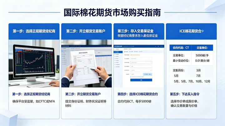 国际棉花期货市场怎么买 2026 完整操作指南