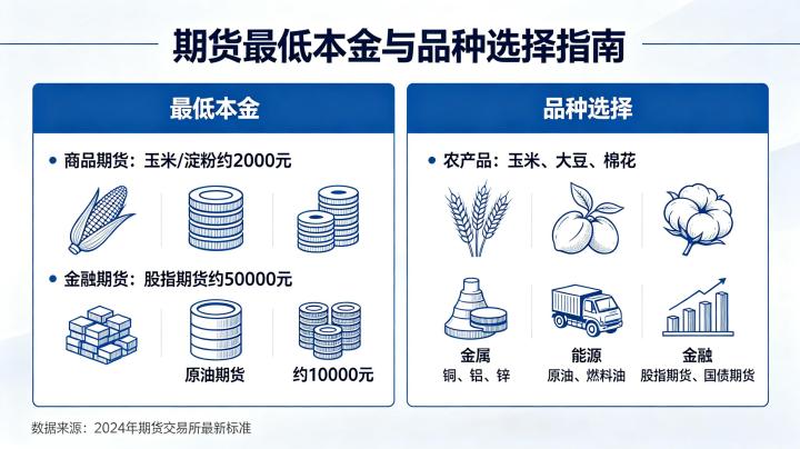 期货最低本金与品种选择 2026 年新手入门指南