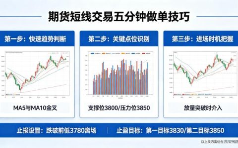 期货短线交易五分钟做单技巧 2026 年实战盈利方法