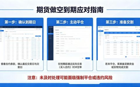 期货做空到期了怎么办 2026 年完整处理方案