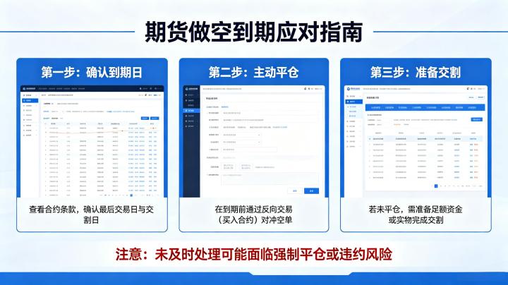 期货做空到期了怎么办 2026 年完整处理方案