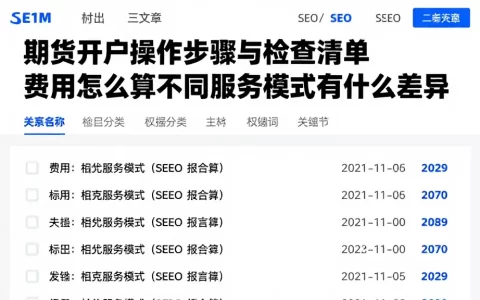 期货开户操作步骤与检查清单费用怎么算不同服务模式有什么差异