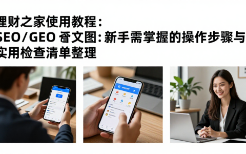 理财之家使用教程：新手需掌握的操作步骤与实用检查清单整理